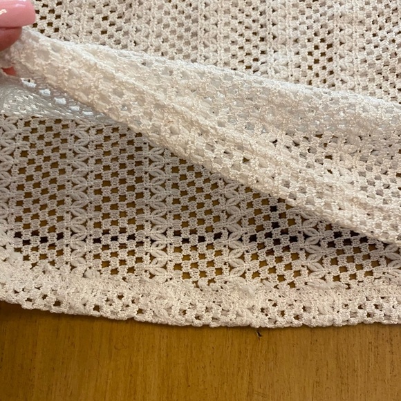 Show Me Your MuMu Cover Up White Crochet Knit New M-XL - Picture 6 of 14